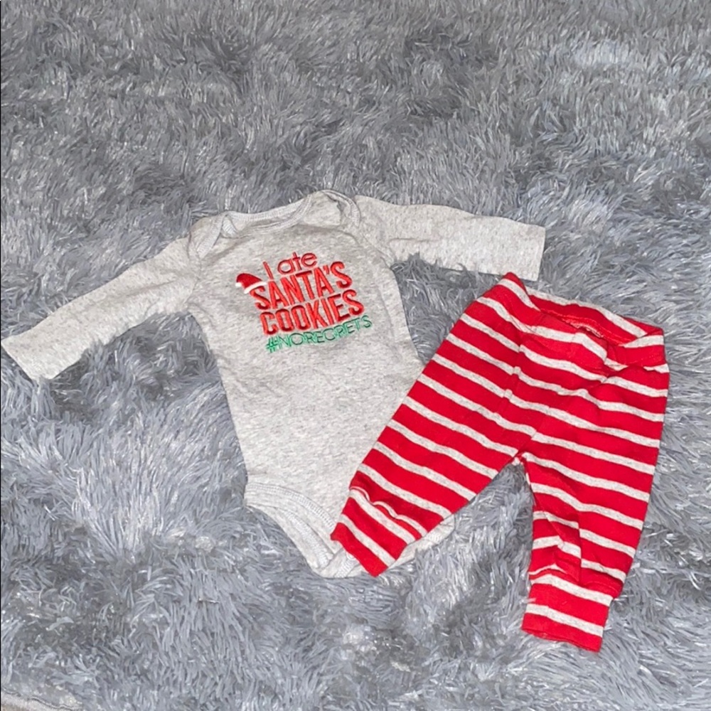 Carter’s Baby Christmas PJ Set size 3 months